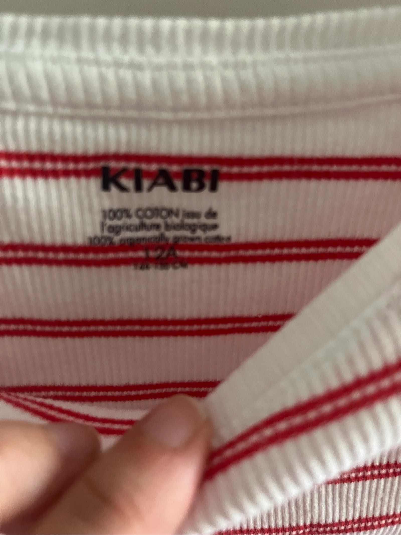 Camiseta infantil Kiabi tamanho 12 anos – photo 2